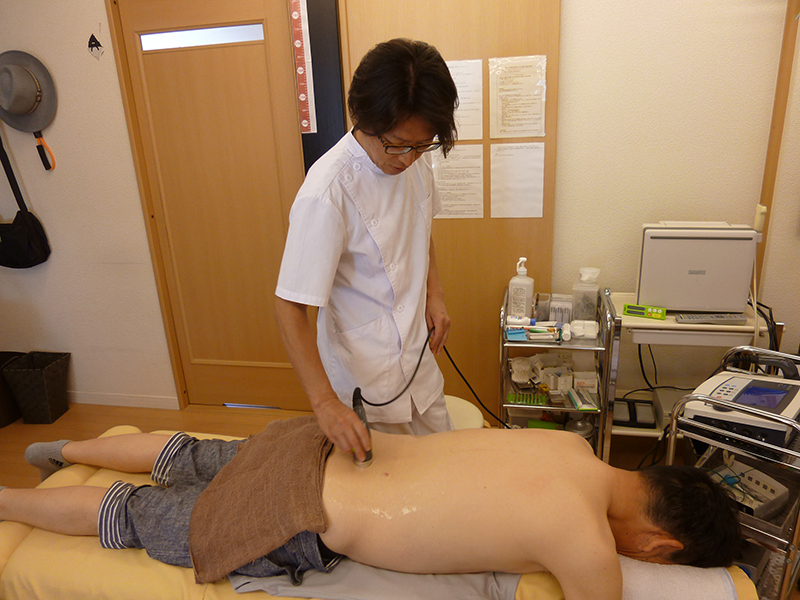 適切な治療のために問診・視診・触診・徒手検査はもちろん、エコー画像など科学的な根拠に基づいて治療をします。